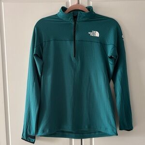 The North Face Summit Series Green Half-Zip Pullover